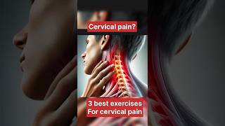 Cervical pain exercises  3 best exercises to relief neck pain cervicalhealth cervicalpain [upl. by Nahtonoj133]