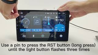 How to reset factory data via RST on Android radio [upl. by Suhail]