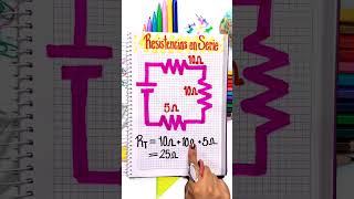 RESISTENCIAS EN SERIE Resistencia equivalente o total [upl. by Dmitri]