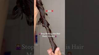 ❌Don’t make this Hair Mistake anymore❌🙅🏽‍♀️ hair haircare shorts longhair [upl. by Stoeber]