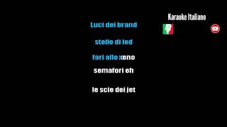 MARRACASH feat ELISA  NEON  LE ALI  KARAOKE INSTRUMENTAL base karaoke italiano🎤 [upl. by Misaq]