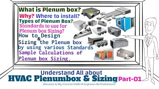 How to Calculate Size of the Plenum box [upl. by Innus147]