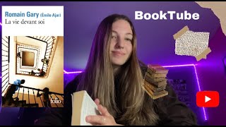 Booktube  La vie devant soi [upl. by Gehlbach]