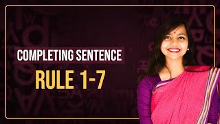 Completing Sentence Rule 17  Conditionals in English Grammar [upl. by Idak]