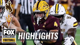 Wyoming Cowboys vs Arizona State Sun Devils Highlights  FOX College Football [upl. by Hanan807]