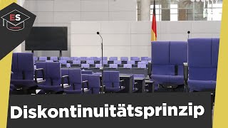 Diskontinuitätsprinzip einfach erklärt  Bundestag  Definition  3 Diskontinuitäten erklärt [upl. by Ilocin120]