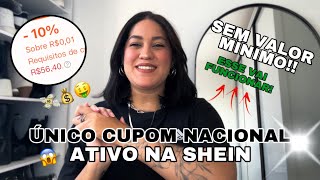 NOVO CUPOM NACIONAL DA SHEIN JULHO 2024 [upl. by Theobald355]