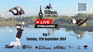 2024 IWWF World Cable Wakeboard amp Wakeskate Championships  Day 1 Competition [upl. by Olshausen]