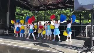 En avant les canards  Spectacle de danse avec enfants  Avec pompons de POM POM GIRL [upl. by Trahurn]