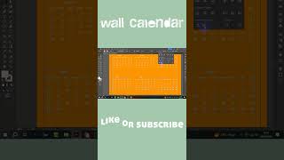 Wall Calendar design calendar graphicdesign grafix [upl. by Idnew]
