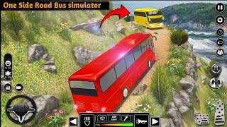 One Side Off Road  Bus Simulator Gameplay [upl. by Amorette]