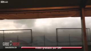 INCREDIBLE MICROBURST HIT SWITZERLAND JUNE 20 2013 [upl. by Mireielle]