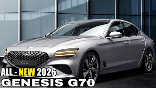 2026 GENESIS G70  Next Generation [upl. by Cochran]