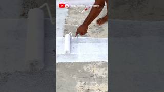 Cool Roof Coating for Home 🥶cool roof paint tips trending constructiontips shortvideo roof [upl. by Devy]