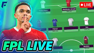 FPL GW18 DEADLINE STREAM  Transfer Made 🔒 [upl. by Eward]