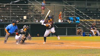 Cameron Phillips Professional Baseball  Blackwell Flycatchers  Pecos League Baseball [upl. by Yecrad]