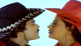 Adavi Donga Movie  Veera Vikrama Video Song  Chiranjeevi Radha [upl. by Revkah]