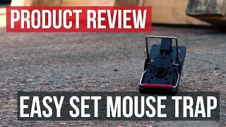 Easy Set Mouse Trap Product Review [upl. by Marlane]