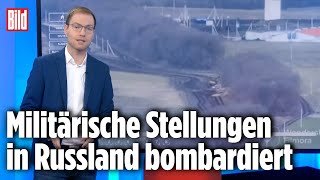 Ukraine nutzt erstmals PräventivschlagStrategie  BILD Lagezentrum [upl. by Nosimaj]