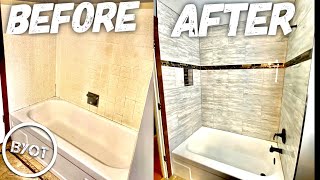 DIY Shower Remodel  START To FINISH Part 1 of 2 [upl. by Burkhardt181]