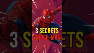 Les secrets des films SpiderMan  spiderman marvel [upl. by Yhtuv237]