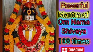 The Powerful Mantra Of Om Nama Shivaya 🔱 108 times🔱🙏🏻🙏🏻🙏🏻🙏🏻🙏🏻 [upl. by Aivul25]