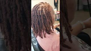 THICK DREADLOCKS  Freshly Interlocked dreadlocks locs [upl. by Silvan777]