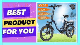 Samebike CY20 Folding Electric Bicycle 350W [upl. by Dupuy]