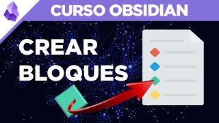 🔀 Cómo crear referencias a BLOQUES OBSIDIAN ➕ TRANSCLUSIONES [upl. by Stent961]