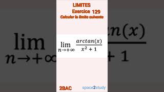 Exercice 129 Limites 2BAC Maths [upl. by Obidiah]