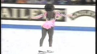 Surya Bonaly FRA  1994 World Figure Skating Championships Ladies Free Skate [upl. by Hovey206]