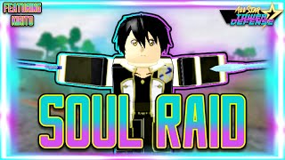 Soul Raid Solo Guide featuring Kirito  All Star Tower Defense [upl. by Asilaj945]