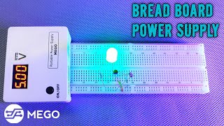 Portable Bread Board Power Supply  MEGO [upl. by Rofotsirk835]