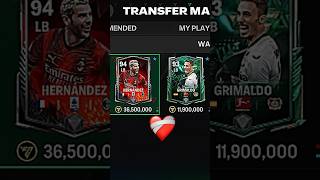 Hernandez🇫🇷vs Grimaldo🇪🇸 fcmobile fifamobile [upl. by Arutnev298]