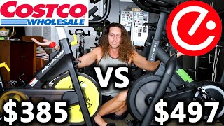 Echelon Bike VS ProForm Tour De France CBC Costco Bike review  EX15 aka Connect Sport Prime [upl. by Akirehs]