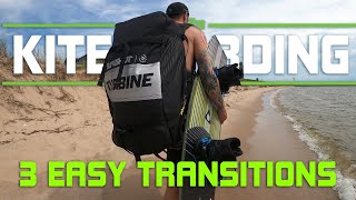 3 Kiteboarding Transitions You Need to Know [upl. by Shamma557]