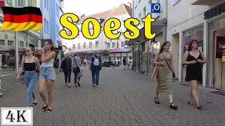 Walking in the city of Soest Germany 4k [upl. by Fortuna]