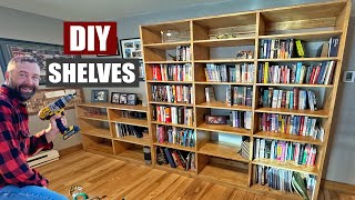 The Best Bookshelves for Your Home How to build your own [upl. by Ringe]