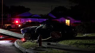 18 year old killed in suspected street racing crash in Houston [upl. by Eel]