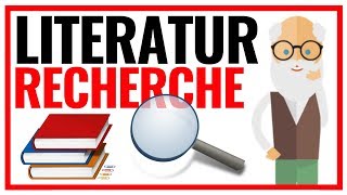 Literaturrecherche für deine wissenschaftliche Arbeit  3 Schritte zum sprudelnden QuellenPool 📚 [upl. by Avraham]