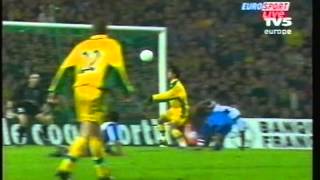 2001 February 22 Nantes France 2 Porto Portugal 1 UEFA Cup [upl. by Lundgren]