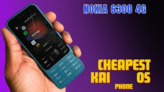 NOKIA 6300 4G IN 2024  BEST OF KAI OS FOR USD 50 [upl. by Karlan]