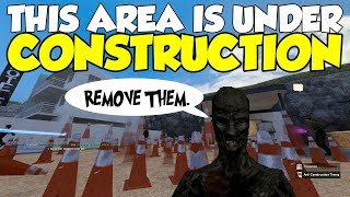 This is a construction area Cone Invasion [upl. by Brosy408]