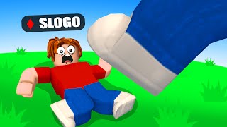 STEPPING On EVERYONE In Roblox [upl. by Eecram]