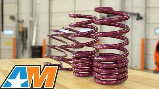 20152017 Mustang Vogtland Sport Plus Lowering Spring Kit GT Review amp Install [upl. by Rhonda]