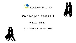 Vanhojen tanssit Kuusamon lukio klo 17 näytös [upl. by Harlow]