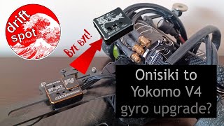 Gyro Upgrade  Onisiki vs Yokomo V4 in my YD2  DriftSpot [upl. by Regan]