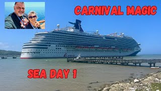 Carnival Magic Sea Day 1 [upl. by Wernick]