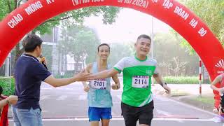 Giải Marathon Mừng Kỷ Niệm 34 Năm Tập Đoàn Hà Đô [upl. by Frechette]