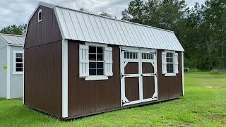 Kountze TX 10x20 Side Lofted Barn [upl. by Shinberg]